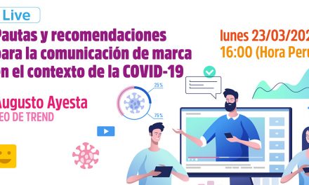 Coronavirus: recomendaciones para la comunicación de marca durante la crisis