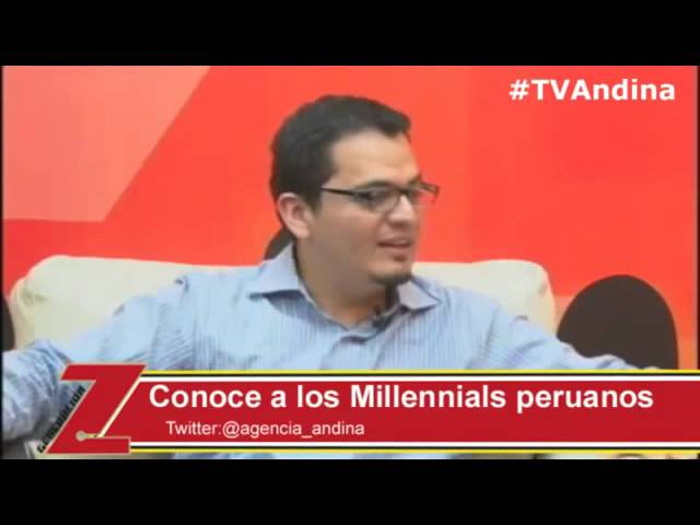 Conoce a los Millennials Peruanos – Augusto Ayesta en TV Andina